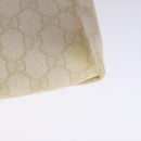 GUCCI GG Supreme Shoulder Bag PVC Beige Gold 223666 Auth 108900-16