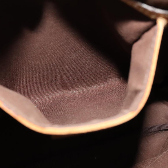 GUCCI GG Supreme Shoulder Bag PVC Beige Gold 223666 Auth 108900