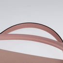 Salvatore Ferragamo Gancini Hand Bag Leather Pink Auth 108902V-8