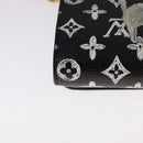 LOUIS VUITTON Monogram Catgram Portefeuille Chain Wallet Black M63888 108905S-17