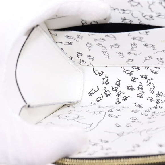 LOUIS VUITTON Monogram Catgram Portefeuille Chain Wallet Black M63888 108905S