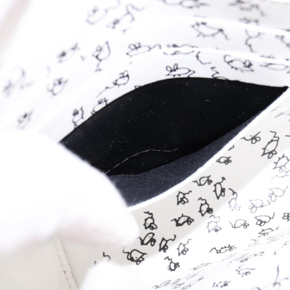 LOUIS VUITTON Monogram Catgram Portefeuille Chain Wallet Black M63888 108905S