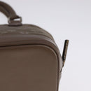 LOUIS VUITTON Monogram Satin Little Alma Hand Bag Gray M92147 LV Auth 108907-9