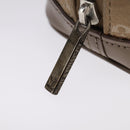 LOUIS VUITTON Monogram Satin Little Alma Hand Bag Gray M92147 LV Auth 108907-10