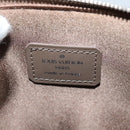 LOUIS VUITTON Monogram Satin Little Alma Hand Bag Gray M92147 LV Auth 108907-11