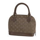 LOUIS VUITTON Monogram Satin Little Alma Hand Bag Gray M92147 LV Auth 108907-2