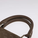 LOUIS VUITTON Monogram Satin Little Alma Hand Bag Gray M92147 LV Auth 108907-8