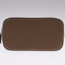 LOUIS VUITTON Monogram Satin Little Alma Hand Bag Gray M92147 LV Auth 108907-5