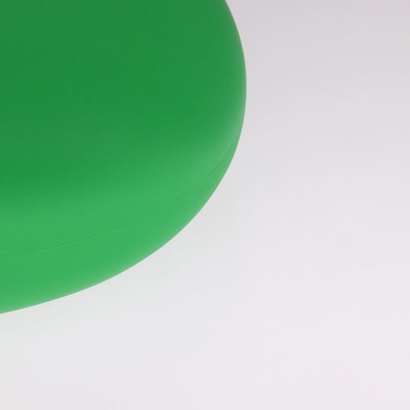 BOTTEGA VENETA Triangle Punch Shoulder Bag Rubber Green Auth 108918V