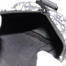 Christian Dior Trotter Canvas Oblique Rabbit Shoulder Bag Navy Auth 108919SM-17