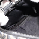 Christian Dior Trotter Canvas Oblique Rabbit Shoulder Bag Navy Auth 108919A-10