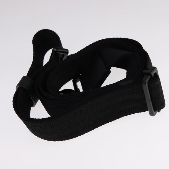 Christian Dior Trotter Canvas Oblique Rabbit Shoulder Bag Navy Auth 108919A