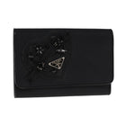 PRADA Wallet Nylon Black Auth 108925-1
