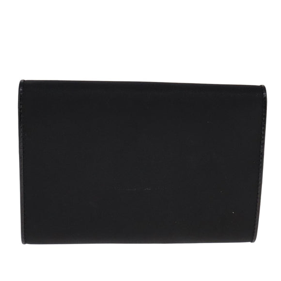 PRADA Wallet Nylon Black Auth 108925