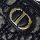 Christian Dior Neck Strap Phone Folder Trotter Canvas Navy Auth 108927-18