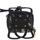 Christian Dior Neck Strap Phone Folder Trotter Canvas Navy Auth 108927-2