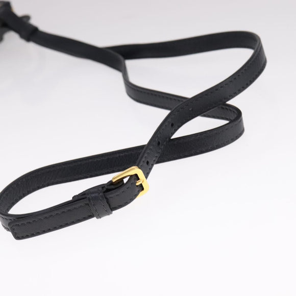 Christian Dior Neck Strap Phone Folder Trotter Canvas Navy Auth 108927