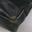 CHANEL Matelasse Chain Shoulder Bag Leather Gold Black CC Auth 108965-16