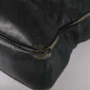 CHANEL Matelasse Chain Shoulder Bag Leather Gold Black CC Auth 108965-9