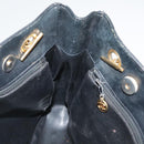 CHANEL Matelasse Chain Shoulder Bag Leather Gold Black CC Auth 108965-19