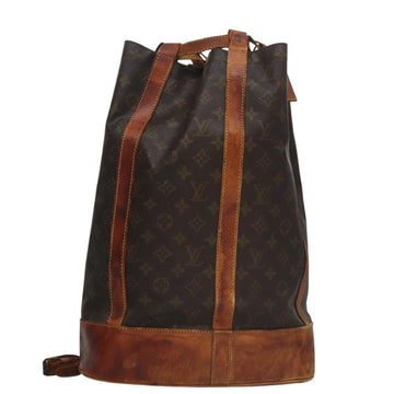 LOUIS VUITTON Monogram Randonnee GM Shoulder Bag M42244 LV Auth 108977