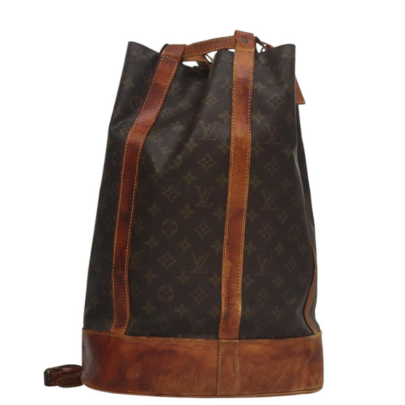 LOUIS VUITTON Monogram Randonnee GM Shoulder Bag M42244 LV Auth 108977