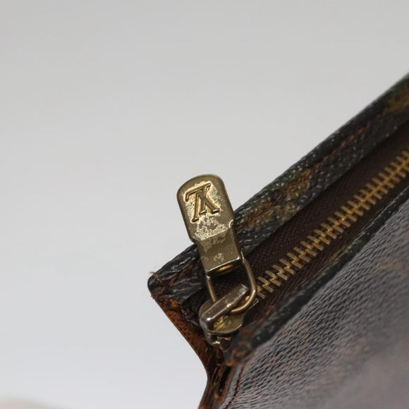 LOUIS VUITTON Monogram Poche Toilette 26 Pouch M47542 LV Auth 109014