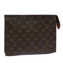 LOUIS VUITTON Monogram Poche Toilette 26 Pouch M47542 LV Auth 109014-1