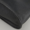 Christian Dior Honeycomb Canvas Shoulder Bag PVC Leather Black Gold Auth 109067-17