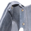 Christian Dior Honeycomb Canvas Shoulder Bag PVC Leather Black Gold Auth 109067-20