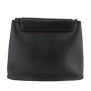 Christian Dior Honeycomb Canvas Shoulder Bag PVC Leather Black Gold Auth 109067-2