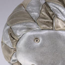 Miu Miu Tote Bag Leather 2way Silver Auth 109096-15