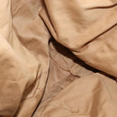 Miu Miu Tote Bag Leather 2way Silver Auth 109096-18