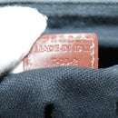 BURBERRY Nova Check Shoulder Bag PVC Leather Beige Brown gold Auth 109099-12