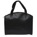 GUCCI Hand Bag Leather Black Gold 000 2058 0569 0 Auth 109125-13