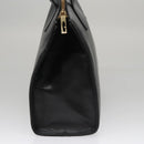 GUCCI Hand Bag Leather Black Gold 000 2058 0569 0 Auth 109125-3