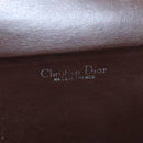 Christian Dior Shoulder Bag Leather Bordeaux Gold Auth 109198-19