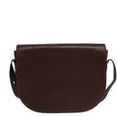 Christian Dior Shoulder Bag Leather Bordeaux Gold Auth 109198-2