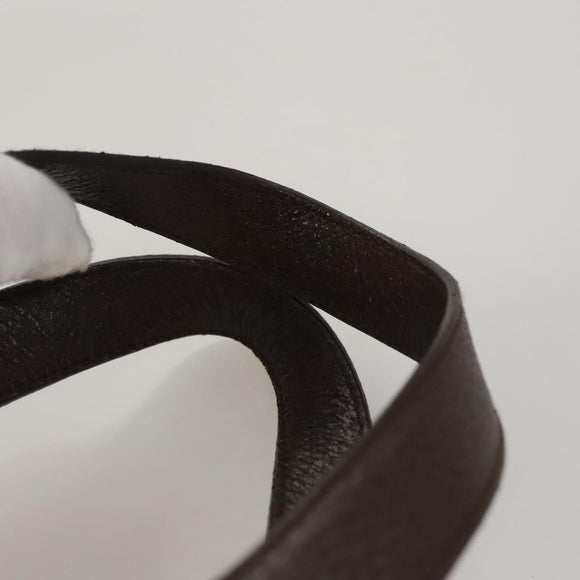 BVLGARI Hand Bag Canvas Beige Auth 109212