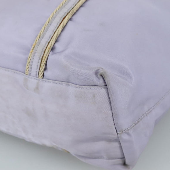 PRADA Tote Bag Nylon Purple Auth 109266