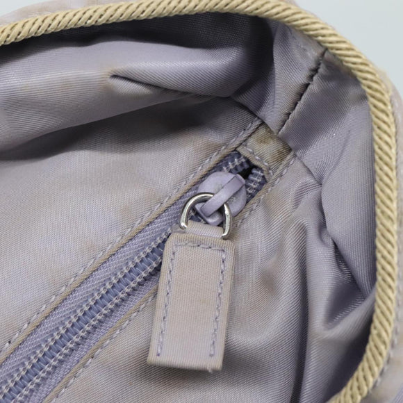 PRADA Tote Bag Nylon Purple Auth 109266