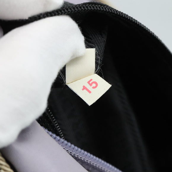 PRADA Tote Bag Nylon Purple Auth 109266