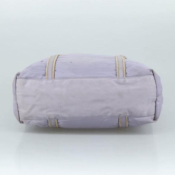 PRADA Tote Bag Nylon Purple Auth 109266