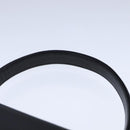 GIVENCHY Hand Bag Leather Black Gold Auth 109282-14