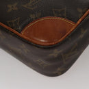 LOUIS VUITTON Monogram Compiegne 28 Clutch Bag M51845 LV Auth 109325-17