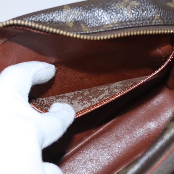 LOUIS VUITTON Monogram Compiegne 28 Clutch Bag M51845 LV Auth 109325