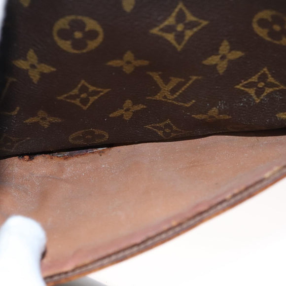 LOUIS VUITTON Monogram Compiegne 28 Clutch Bag M51845 LV Auth 109325