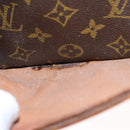 LOUIS VUITTON Monogram Compiegne 28 Clutch Bag M51845 LV Auth 109325-10