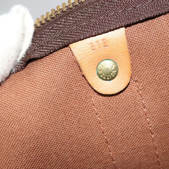 LOUIS VUITTON Monogram Keepall Bandouliere 60 Boston Bag M41412 LV Auth 109329