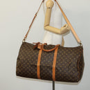 LOUIS VUITTON Monogram Keepall Bandouliere 60 Boston Bag M41412 LV Auth 109329-24